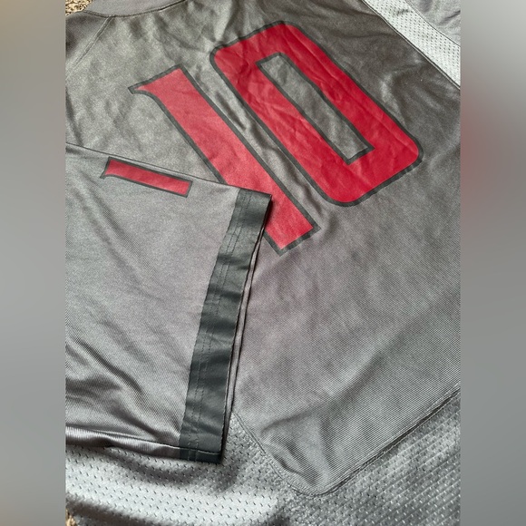 Washington State Cougars Nike Team Football Jersey XXL Y2K Silver Gray #10 - Picture 12 of 13
